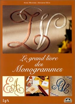 Paperback Le grand livre des monogrammes [French] Book