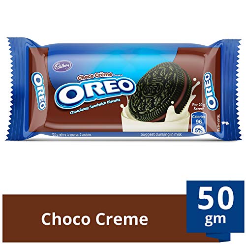 Image of Cadbury Oreo Chocolate Creme Biscuit, 50 g