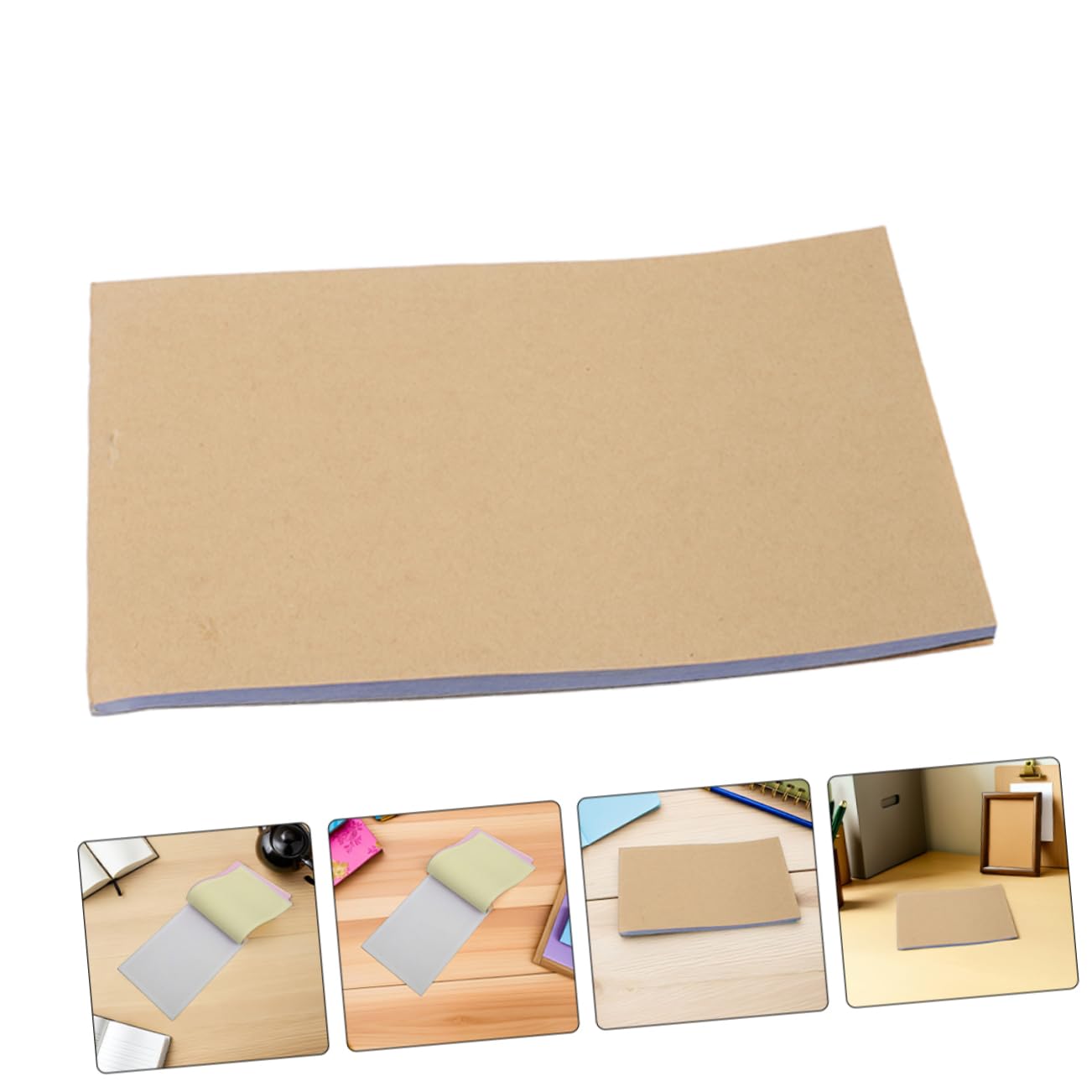 OSALADI 10pezzi Di Scrittura Autocopiante Carta Kraft Blocco Note Per Contabilità Elaborazione Ordini e Appunti Di Riunioni Tascabile Portatile Per Ufficio e Viaggi
