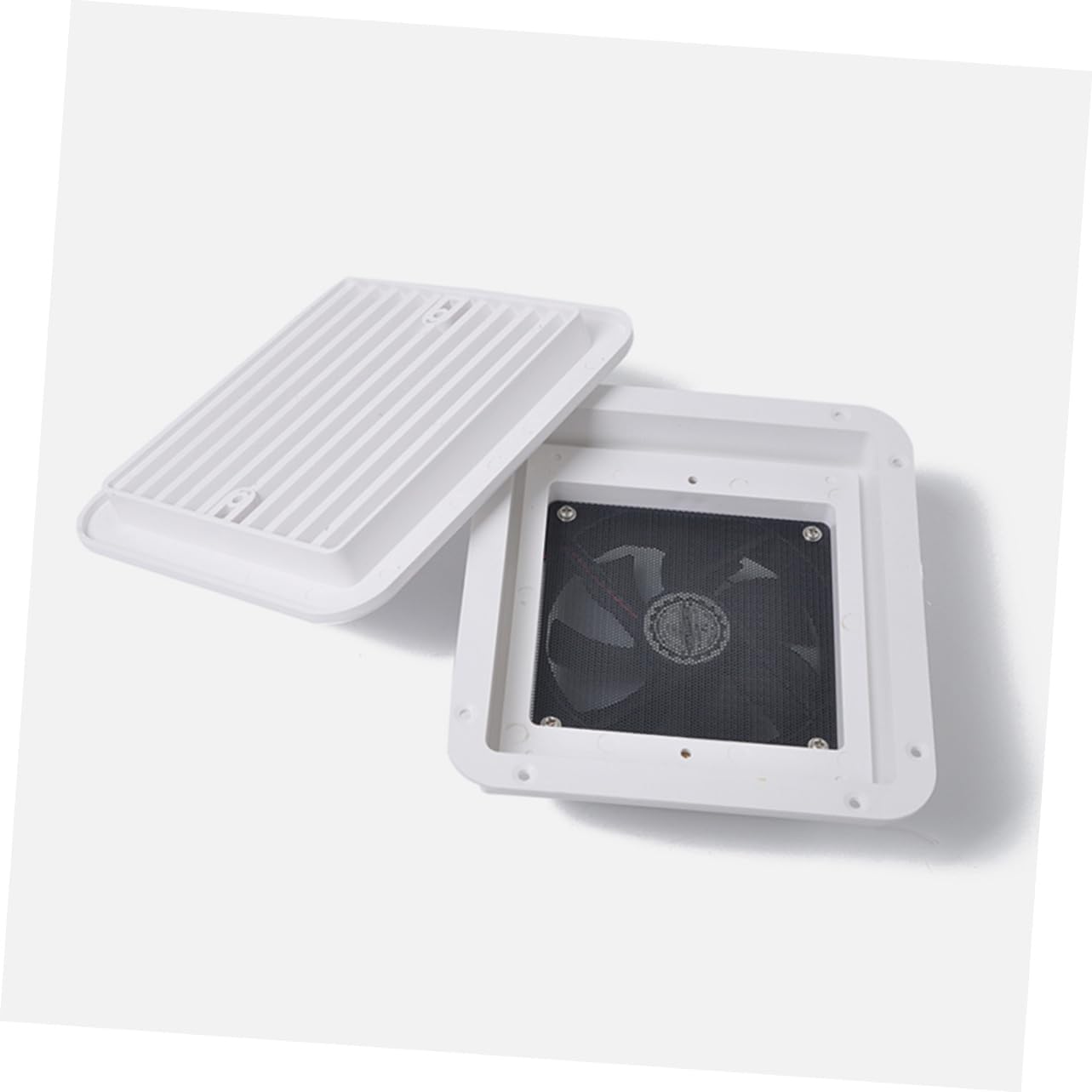 Cabilock Rv Exhaust Fan Quiet Bathroom Ventilation Fan for Rv Roofs Compact Design for Garage and Bathroom Air Circulation Material
