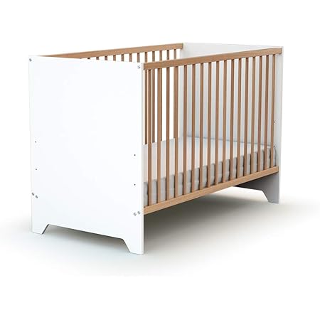 At4 Lit Gavroche Bois Et Blanc Amazon Fr Bebes Puericulture