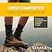 STANLEY Work Socks for Men – 8 Pairs Thick Cushioned Crew Length Work Boot Socks for Hiking