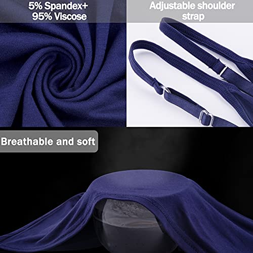 Image of BQTQ 6 Pcs Women's Camisole Tank Tops Spaghetti Strap Basic Undershirts