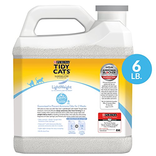 Purina Tidy Cats Light Weight, Low Dust, Clumping Cat Litter, LightWeight Glade Clear Springs Multi Cat Litter - 6 lb. Jug - Thumbnail 2