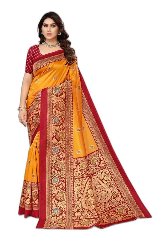 kanooda prints Self design Paithani Art Silk saree(3180_Black_Red_pt)-picture-55