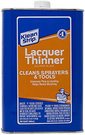 Klean-Strip Green Lacquer Thinner, 1 Quart, Green (QML170)