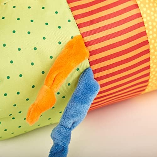 SIGIKID 40609 rolka do raczkowania zając Baby Activity PlayQ zabawka dla dziewczynek i chłopców, zalecana od 3 miesięcy, wielokolorowa