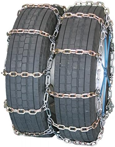 Quality Chain Road Blazer Square Alloy Non-Cam 7mm Link Tire Chains (Dual/Triple) (4116RHD)