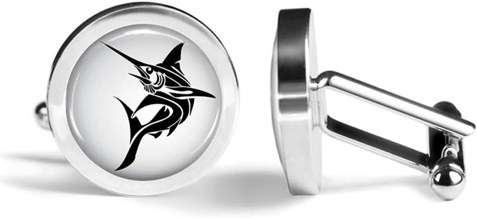 Marlin Cufflinks Marlins Cuff Links (Angled Edition)
