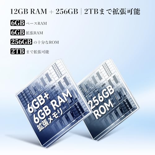 undefined OSCAL Flat2 Android15スマホ 12GB+128GB+2TB拡張可能 8コアCPU、6.56インチ大画面 90Hzリフレッシュレート13MP+8MPカメラ 顔/指紋認証、 5000mAh大容量バッテリー 3.5mmヘッドフォンジャック 4G SIMフリー スマホ 本体/GPS/OTG/技適認証済 の商品画像 3