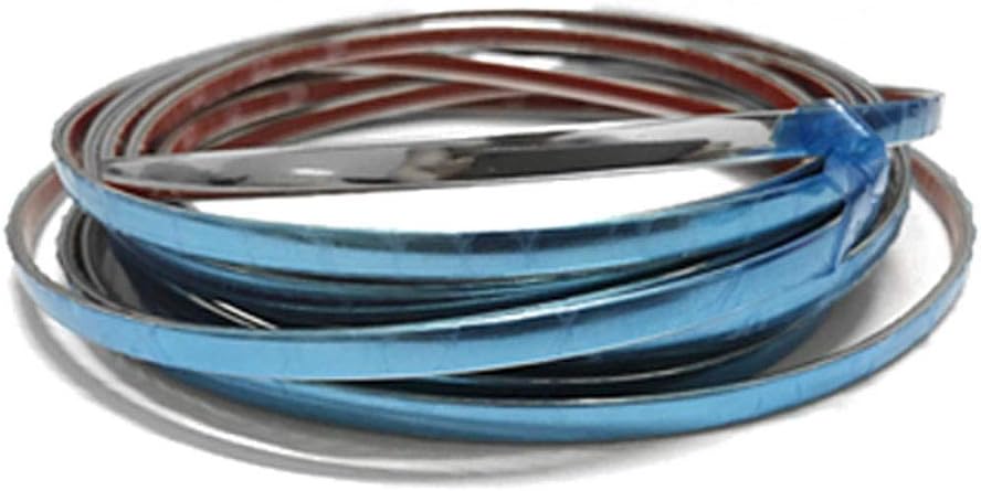 Amazon Radissy 車用 アクセント メッキ モール シルバー テープ ドレスアップ 汎用 カー用品 幅6 Mm 長さ3 M モール 車 バイク