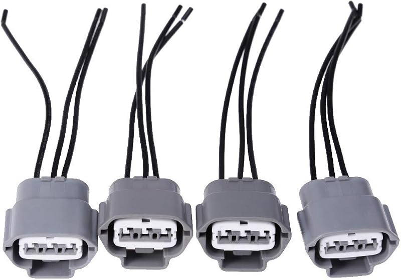 Conectores do chicote da bobina de ignição Anxingo para Nissan Altima e Sentra – Kit com 4 unidades
