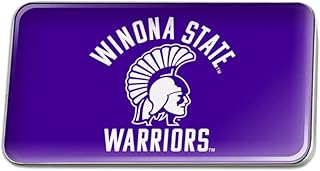 Winona State University Warriors Logo Metal Rectangle Lapel Hat Pin Tie Tack Pinback