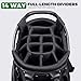 Findway 14 Way Golf Stand Bag, Lightweight Golf Bag with Stand for Men Women, Golf Club Carry Bag with Dual Strap, Full Length Dividers, Multiple Pockets, Golf Ball Holder, Rain Cover Hood