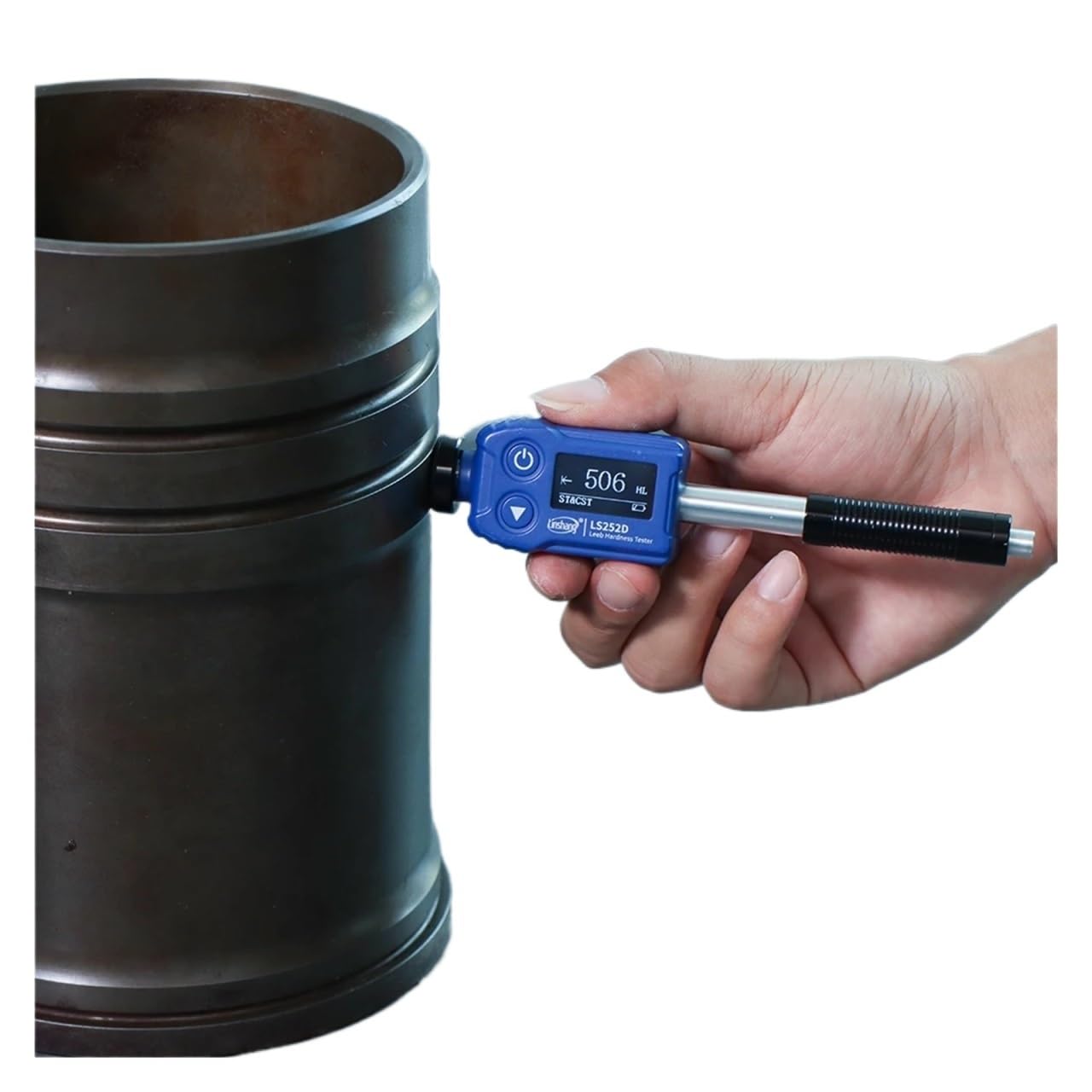 CUDTAPI Leeb Hardness Tester LS252D Portable Durometer For Metal D Impact Device Pen-type Convert