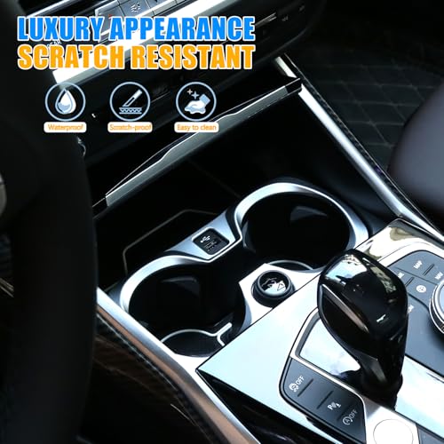 Marco decorativo portavasos central compatible BMW G20 G28 miniatura 3