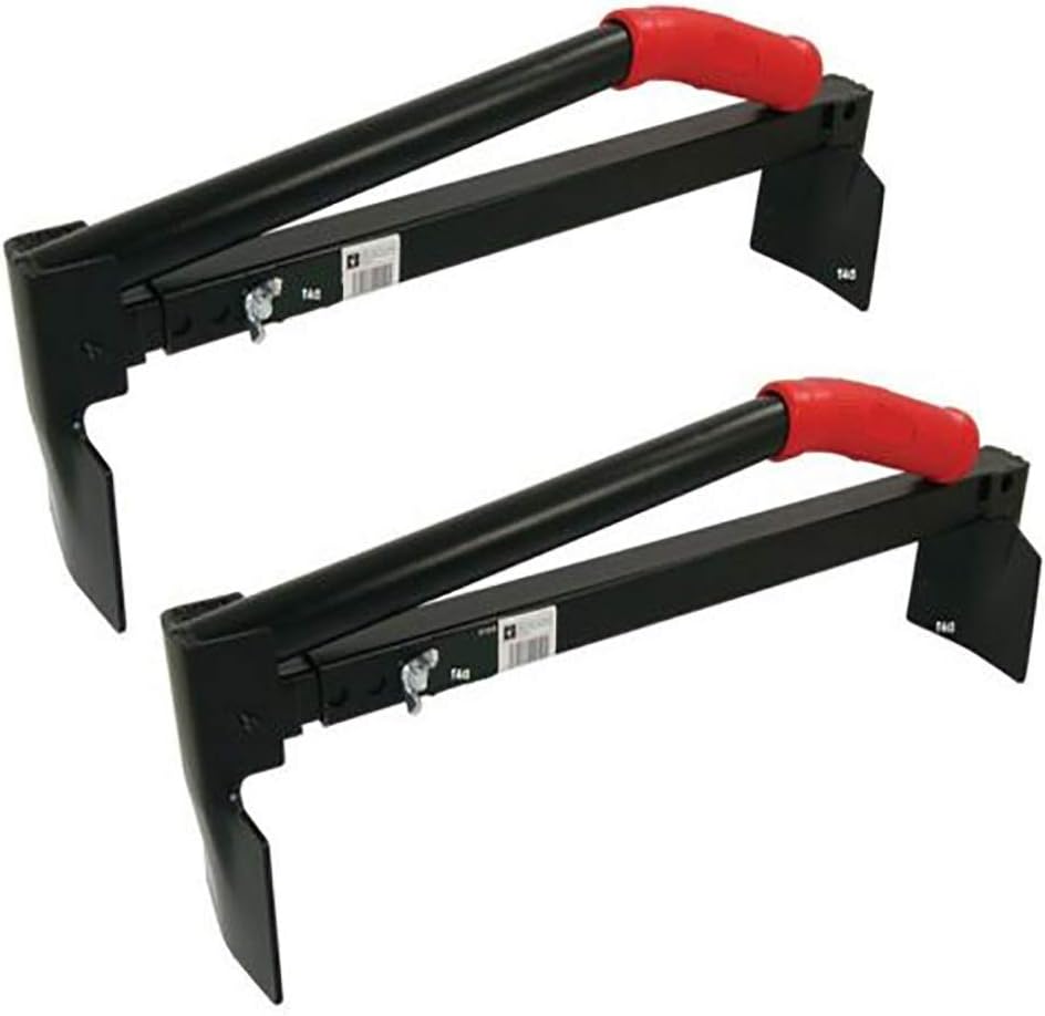 2X Pro Adjustable Brick Tongs Lifter Lifting Carrying Carrier 610