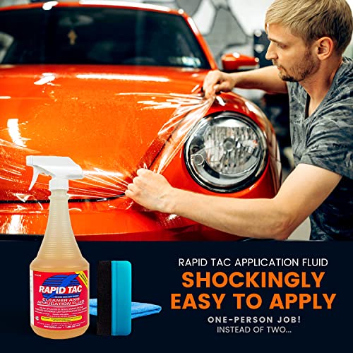 Gold Label Detailing Rapid Tac Vinyl Wrap Application