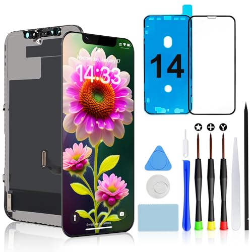Amazon | 液晶パネル for iPhone 14互換 画面交換 修理キット 6.1