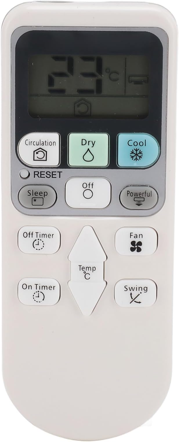 AC Remote Control Air Conditioner Remote Control Replacement Universal AC Remote with Ergonomic Design for RAR 3N4 RAR 2SP1 RAR 2P1 RAR 5F1 RAR 3N4-2