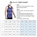 Ogeenier Men's Training Quick-Dry Sports Tank Top Shirt for Gym Fitness Bodybuilding Running Jogging,Grey,Large
