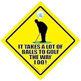 It Takes A Lot Of Balls To Golf 