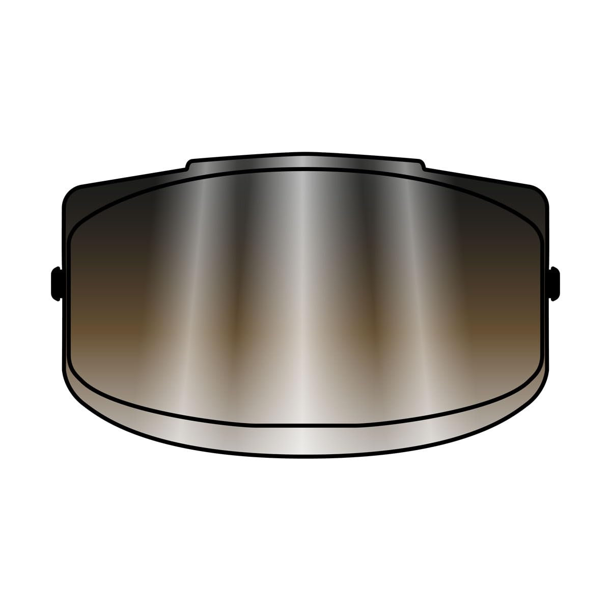 Airoh Wizjer srebrny / Visor Commander Silver Mirror