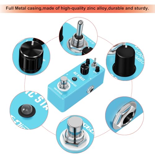 Ggboiped GBP-320 Acoustic Ac Stage Pedal, Acoustic Guitar Pedal thumb #6