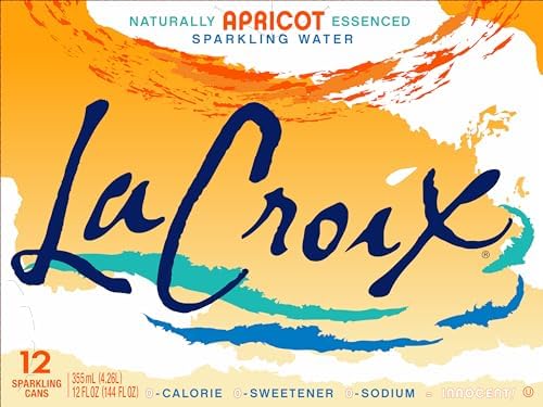 La Croix, Water Sparkling Apricot, 12 Fl Oz, 12 Pack - 2
