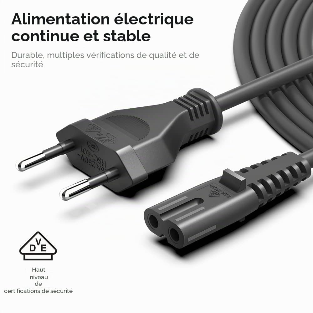 KFD 12V Alimentation Chargeur pour Sony PlayStation VR Casque de Réalité Virtuelle Sony PS4 PlayStation 4 PSVR2 PSVR Adaptateur Secteur ADP-36NH A CUH-ZAC1 CUH-ZVR2