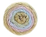  Lana Grossa Amoroso 02 – Azul claro, rosa, lila, amarillo arena/verde oliva claro