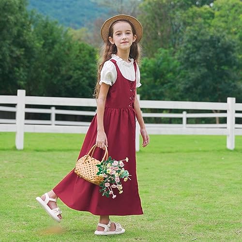 Disfraz de Princesa Medieval Renacentista para Niña 2 piezas miniatura 4