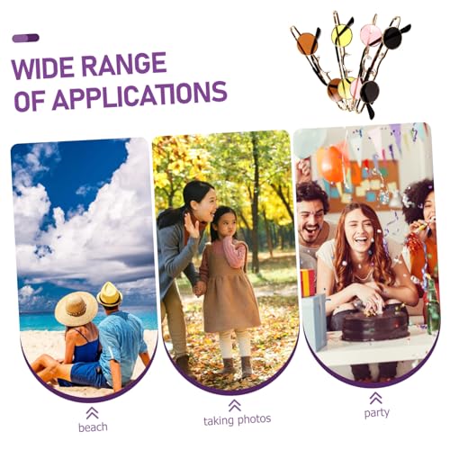 KESYOO 20pcs Vintage Round Sunglasses for Men and Women Retro Eyewear Gold Frames and Lenses Small Circle Sunglasses for Festivals and Casual Wear2