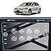 V-W Golf 7 Facelift GTI GTE GTD Golf R Variant 8 pulgadas Navigation Protector de pantalla de cristal templado resistente a arañazos anti-huellas 9H Dureza Antidispersión SKTU