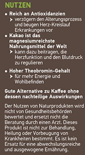 ROH | BAMBOO STORY | Kakaomasse | Kakaochips | Criollo | Peruanishes | Bio | 900g