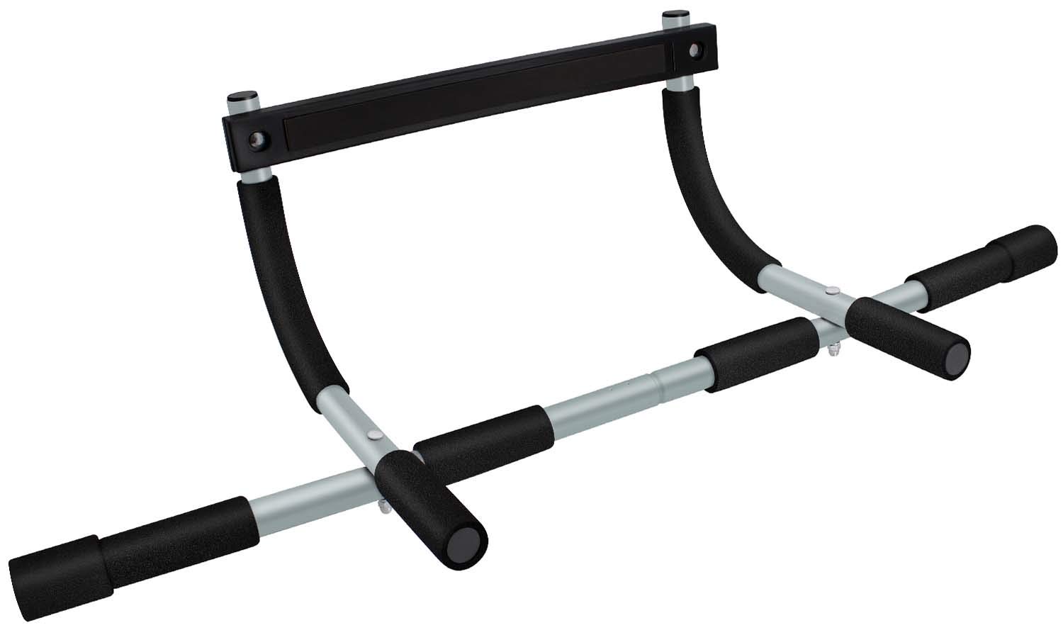 Doorway Upper Puller Home Gym, Indoor Sports - Door Frames Leverage - Three Grip Positions, Foam Grips - No Damage to Door. Strength Training Pull-up Door Frame Bars, Chin up Hanging Bar no Screws