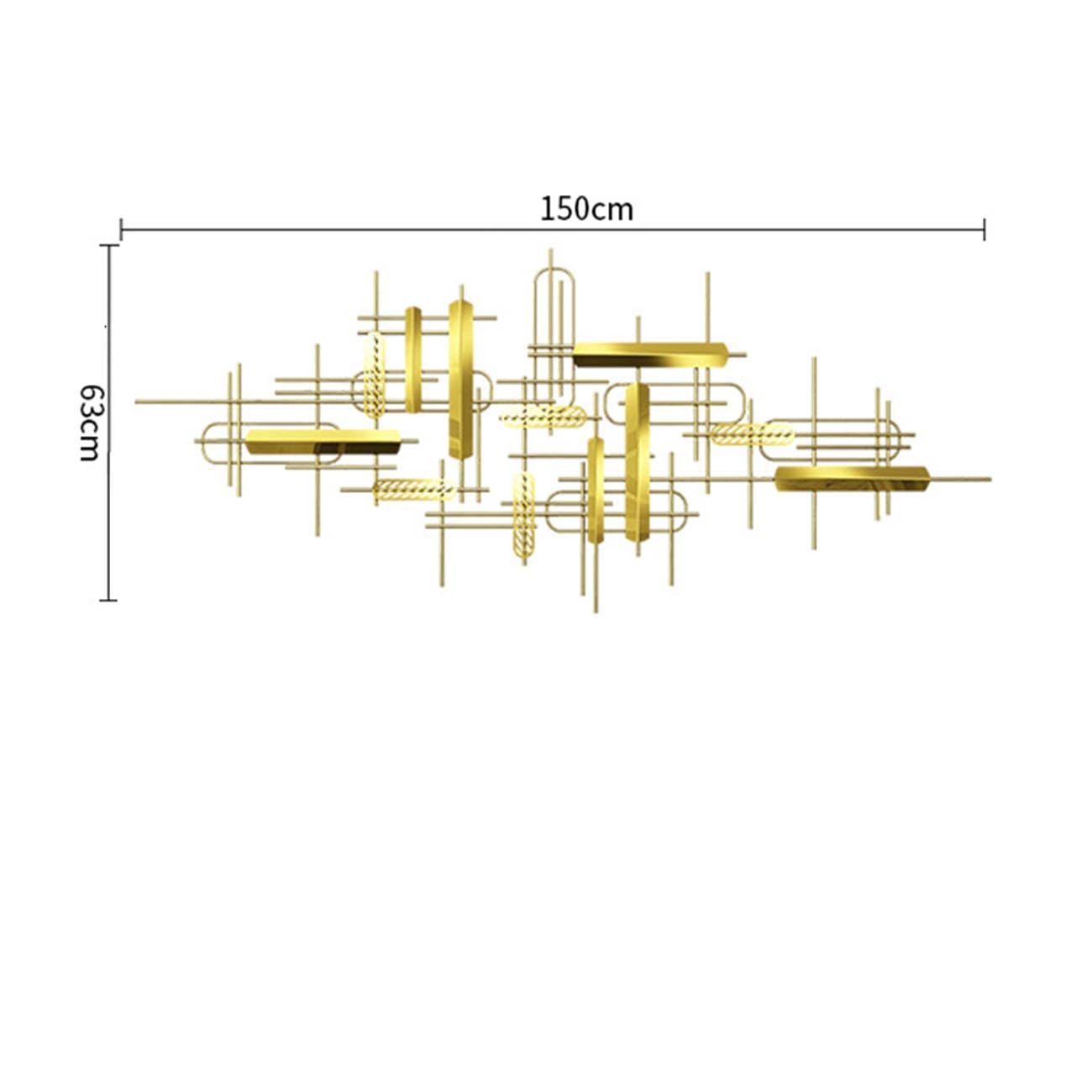 Amazon.co.jp: メタルウォールアートウォールスカルプチャー