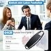 Vandlion Diktiergerät Mini, 64GB 1536Kbps Aufnahmegerät mit Rauschunterdrückung, USB C Voice Recorder mit Spracherkennung für Vorlesungen Interviews Meetings Klasse