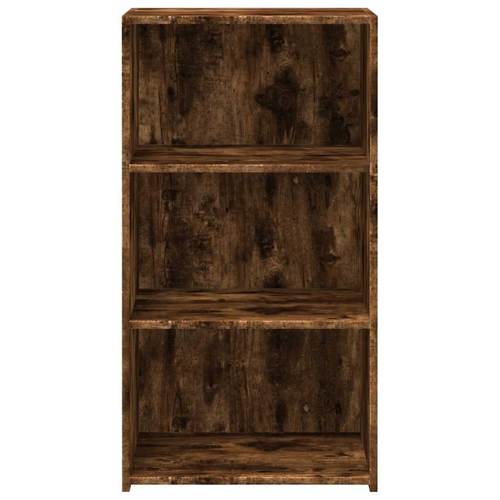 Credenza in rovere affumicato, 50 x 41 x 93 cm, comò in legno | Armadietto compatto con ampio spazio per soggiorno e corridoio. Superficie di facile manutenzione con elegante effetto legno.