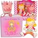 Tickle & Main Big Sister Gift Set- I Hereby Crown You Big Sister Book, Doll, and Child Size Crown