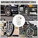 xbrtaia 4 Pack Cute Duck tire Valve caps, Glow in The Dark Tire Valve Caps, Interesting and Practical Tire Decoration, Can be Used for Cars, Motorcycles, Trucks, and Bicycles.(White)