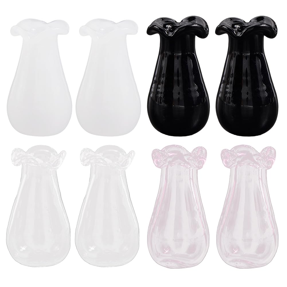 Petits vases miniatures transparents pour valoriser vos petites boutures sans encombrer