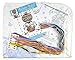 Tobin Balloon Ride Stamped for Cross Stitch Baby Quilt Kit, 34