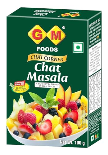 GM Foods Chaat Masala 100 Gram (Pack of 1)