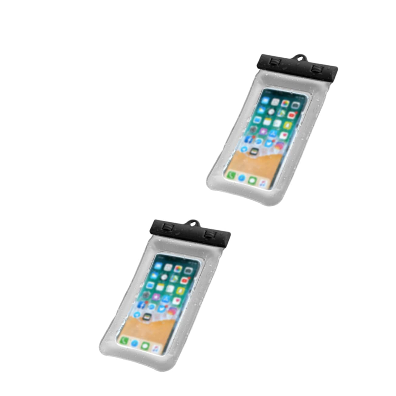 ARTIBETTER 3pcs Waterproof Phone Case Mini Camera Purse Clear Waterproof Phone Bag Waterproof Mobile Phone Bag Floating Dry Case Resistant Phone Pouch Clear Phone Case Rafting Bag Cell Phone