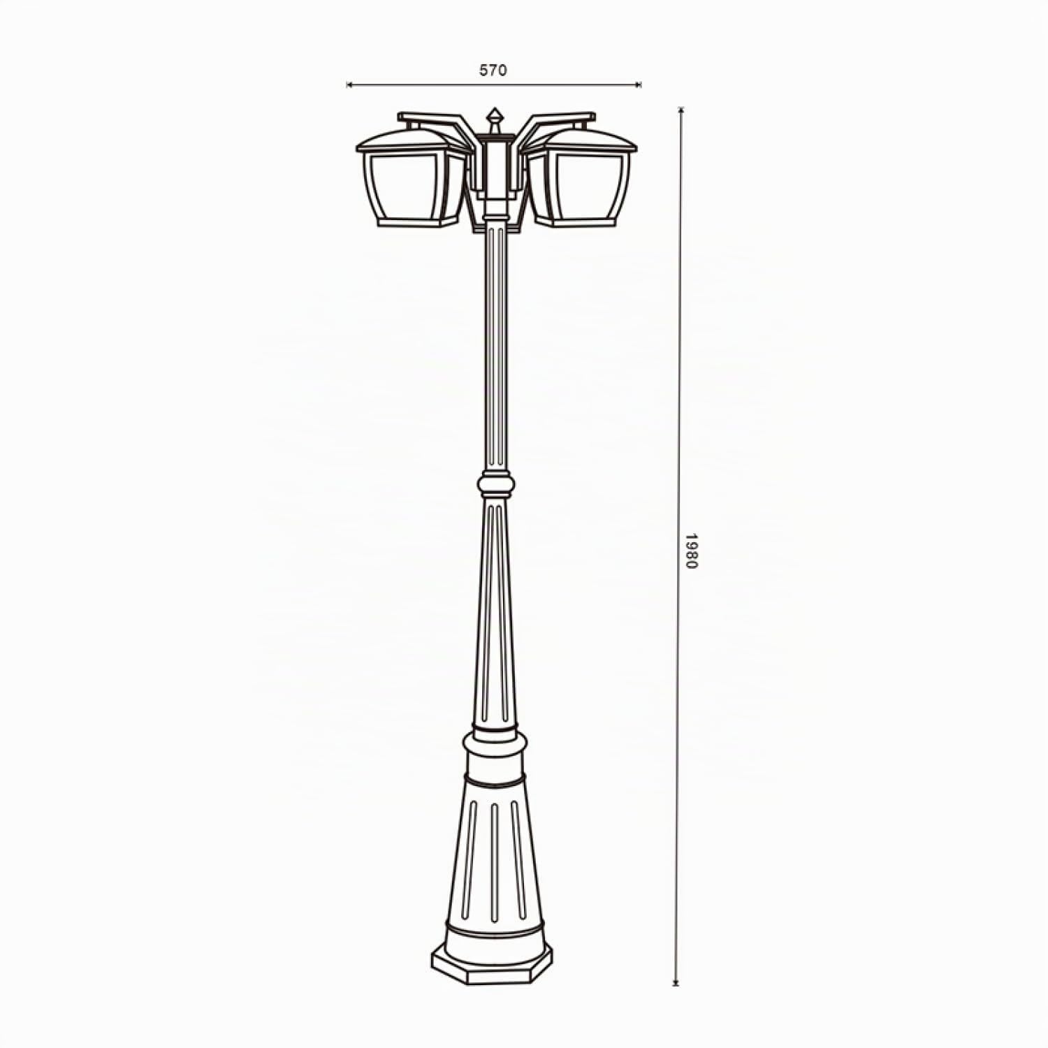 M Ledme - Farol Plus de Exterior Serie House – IP44 Impermeable, Casquillo E27, Lámpara de Pared Negra de Acero y Cristal para Jardín, Terraza o Entrada (Bombilla No Incluida)
