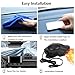 MASO Car Heater,12V 150W Portable Windshield Defroster Demister with Heating/Cooling Fan and Plug in Cigarette Lighter Fast Heating Defrost Defogger for All Kinds of Cars