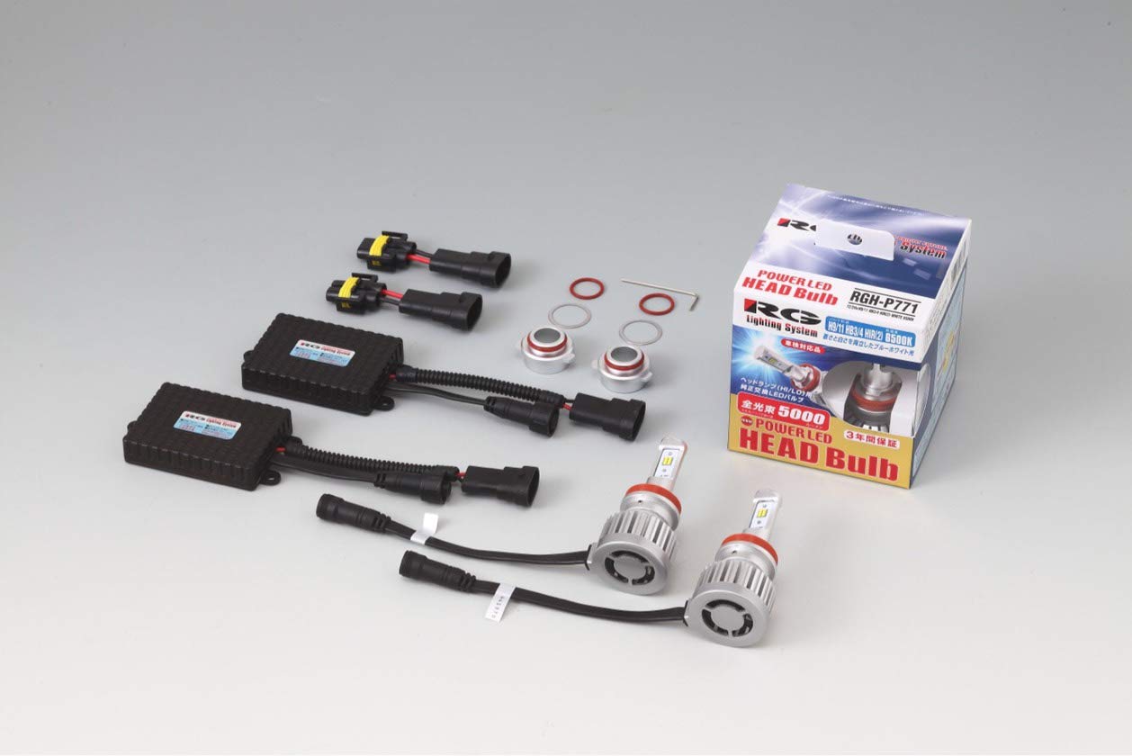 Amazon | レーシング ギア (RACING GEAR)/RG LEDヘッド H4 5500K 品番