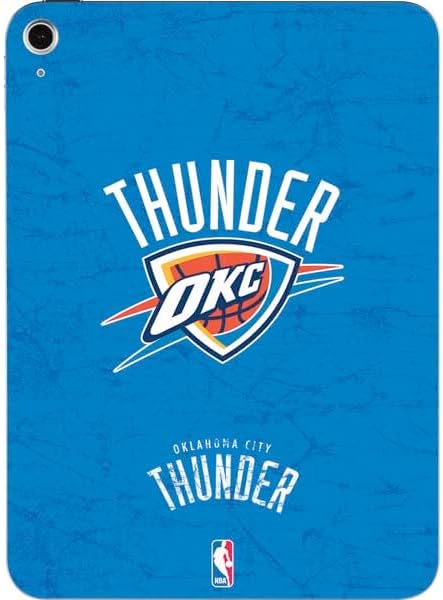 Skinit Decal Tablet Skin Compatible with iPad 11th Gen (2025) - Officially Licensed NBA Oklahoma City Thunder Primary Logo Design