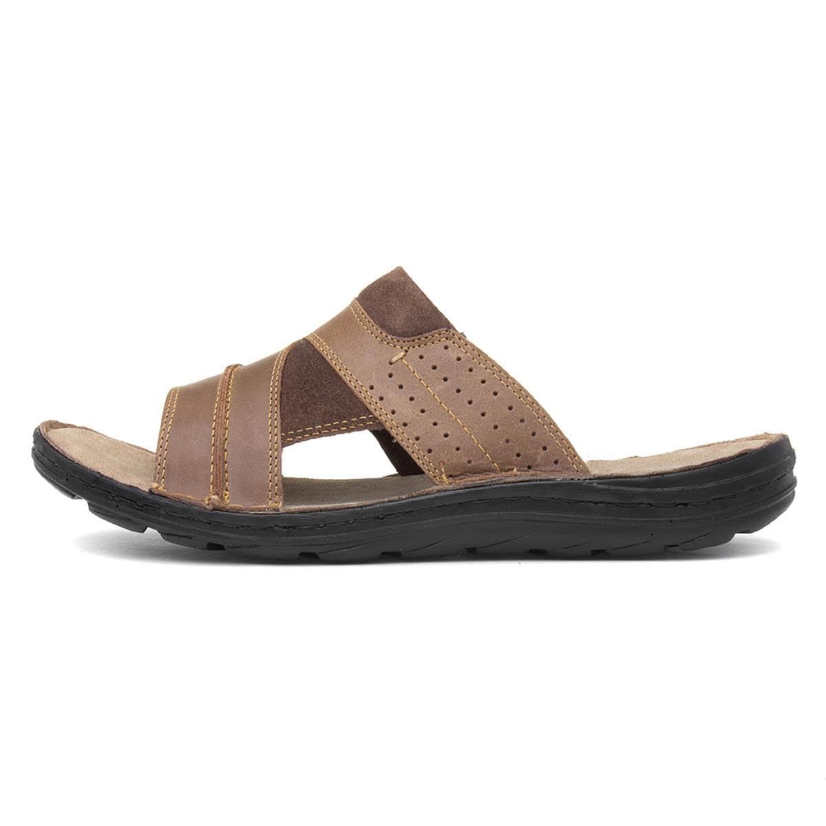 Hush Puppies Male Archer Mule Sandal, Tan, 12